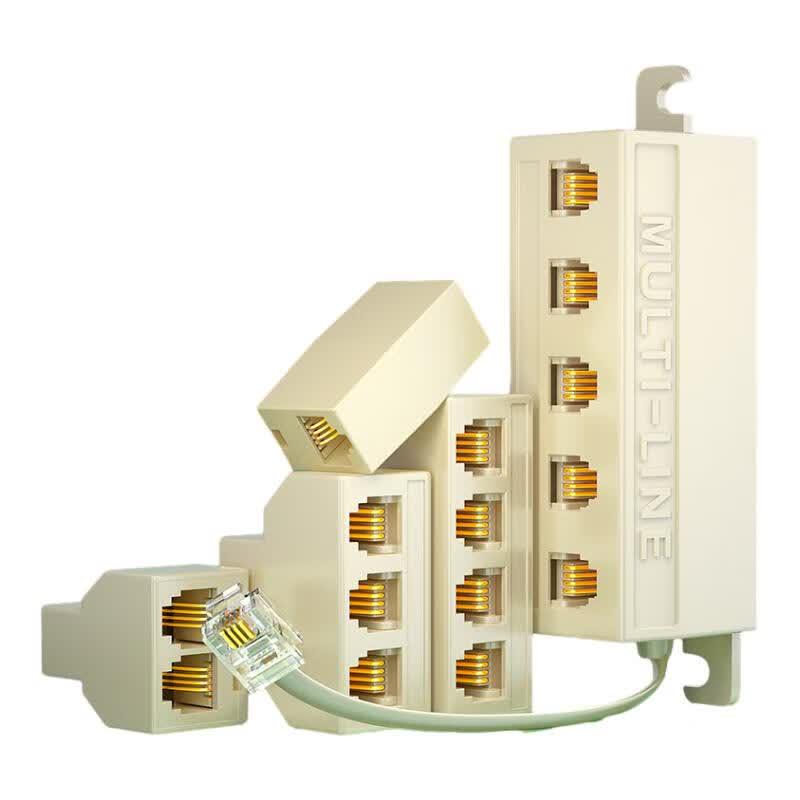 Hendesheng Telephone Line Splitter 1-to-5