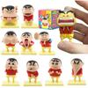 Crayon Shin-chan Ornaments Statue Action Figure Bizarre Series  Toys Anime Shin Chan Figuras Doll Collection Model Gift