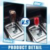 A ABSOPRO Car Auto Gear Shift Knob Stick Shifter Handle 6 Speed Universal Car Shift Knob Red