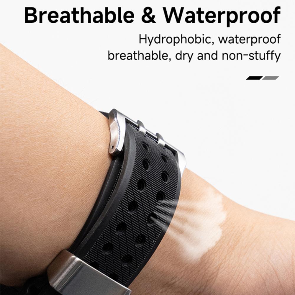 Men Silicone Strap for Apple Watch 49mm 46mm 45mm 44mm 42mm Luxury Sports Band for Iwatch Series 10 9 8 7 6 5 4 Se Ultra 1 2 Bracelet
