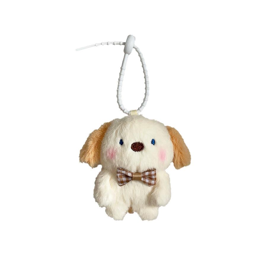 Dog Pendant Plush With Bowtie Decoration For Kids School Activities Gifts And