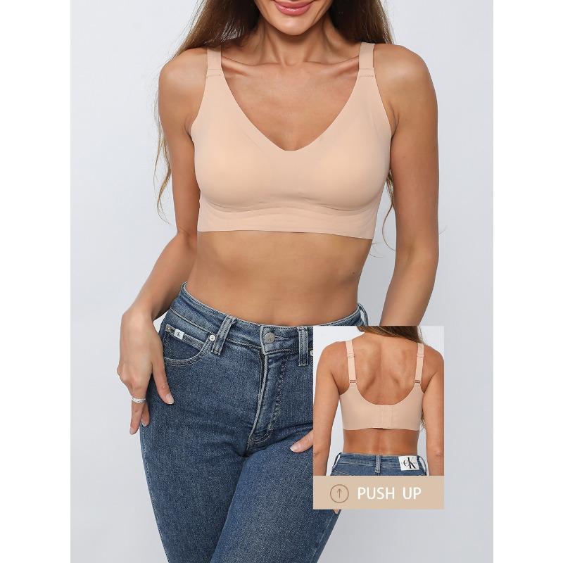 Plus Size Wireless Seamless Push Up Bra For Women