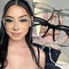 Anti Blue Light Anti Blue Light Eyewear Square Shape Square Eyewear Frame  For Women Men