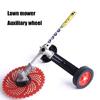 Multipurpose 28mm Pipe Stabilizing Wheel For Garden Equipment Various Backpack Brush Cutter Models