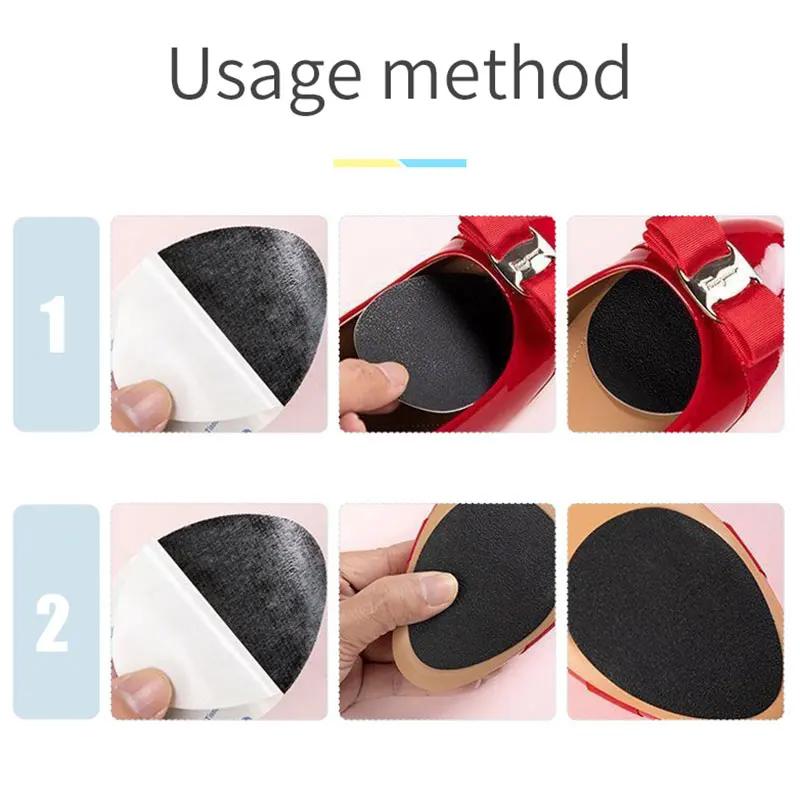 10PCS Anti-Slip Shoe Sole Stickers, Sound-Absorbing Stickers, Wear-Resistant And Customizable, Suitable For High Heels