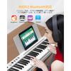 OYAYO FP88C 88-Key Folding Digital Piano, Rechargeable, MIDI and Bluetooth Compatible, Touch-Sensitive Keyboard, Piano-Size, 128 Tones/Rhythms, Compac