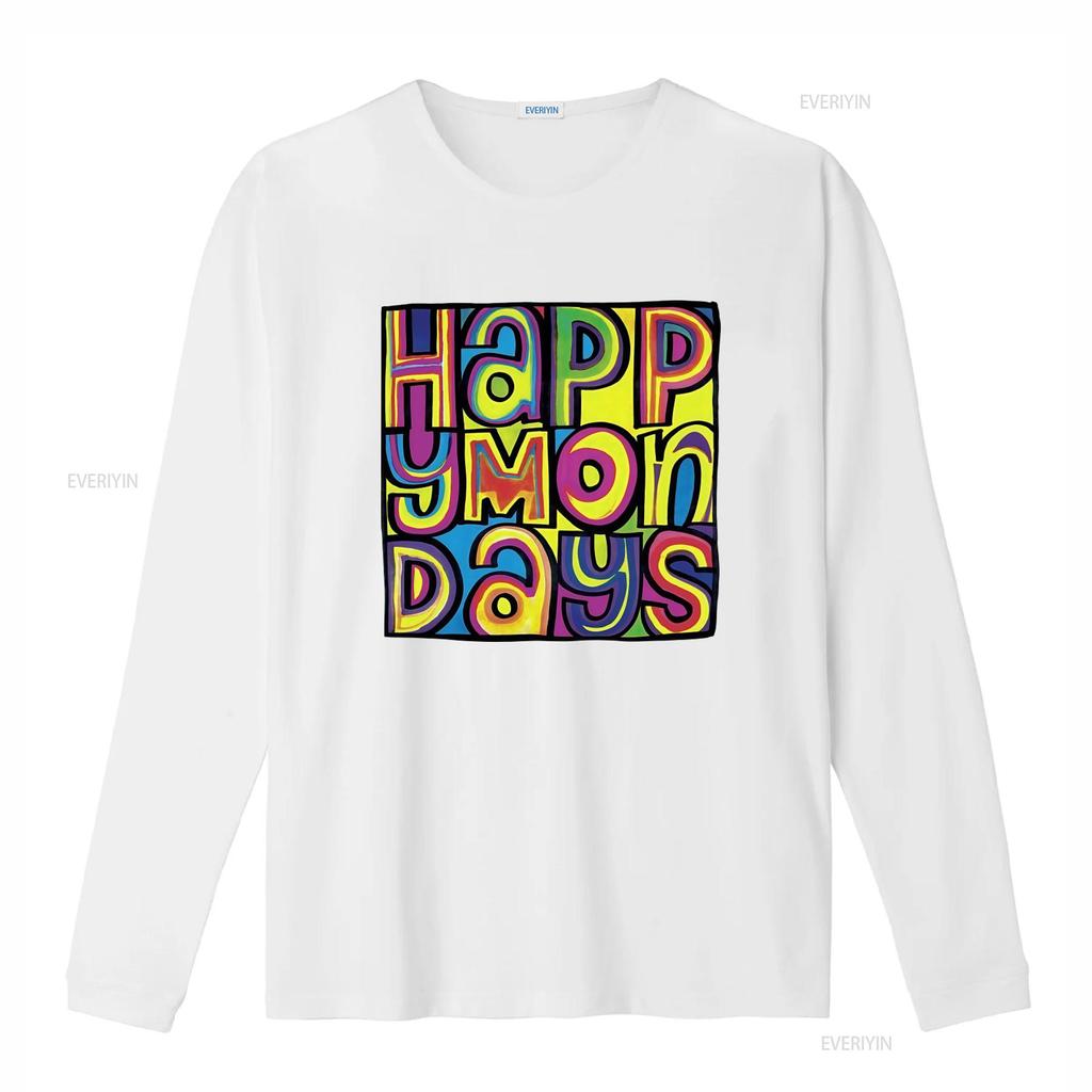 Vintage Y2K Happy Mondays English Indie Rock Band Promo Music T Shirt Size M Vintage Washed Stretched Streetwear Homme