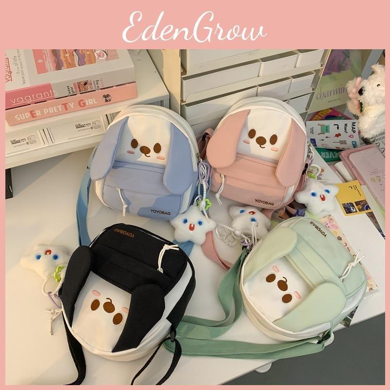 Pattern Animal Dog Phone Single Shoulder Crossbody Bag With Pendant Unisex Gift