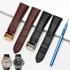 Uhrenarmband für Cartier Tank Echtes Leder Uhrenarmband Herren Claire Ledergürtel London Solo Mechanische Uhr Zubehör 25mm