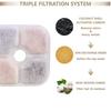6/12Pcs Replacement Activated Carbon Filter For Pet Water Fountain Activated Carbon Cotton Filter Set For Cat Drinking Fountain