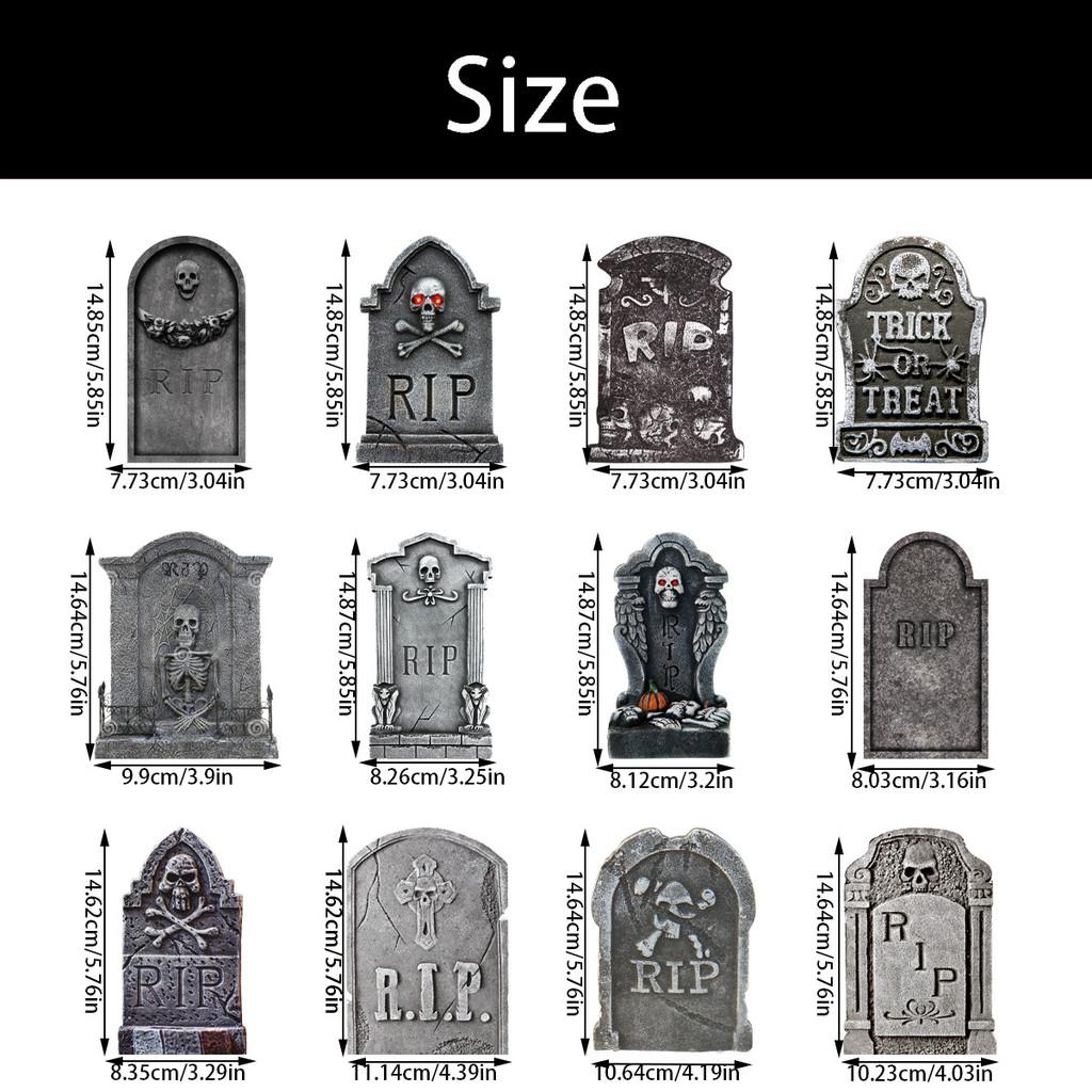 Halloween Cemetery Style Vase Plugin Paper Decorations For Scene Festive