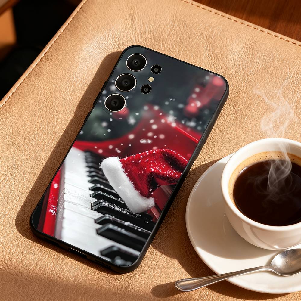 

Ретро чехол для телефона P-Piano Vibe для Samsung S25, S24, S21, S22, S23, S30, Ultra, S20, FE, Lite, 10, 9, Черный чехол Samsung S105G