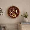 Ramadan Wall Decoration Ornament Eid Mubarak Hanging Craft Suppiles