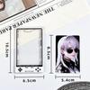 1Pcs New Kpop Card Holder Korean Fashion Transparent Student Card Protector Display with String Photocard Holder for Kids Idol