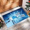 Erling Haaland Printed Crystal Velvet Rug Non‑Slip Crystal Velvet Carpet For Sofa Bedroom Indoor Home Decoration