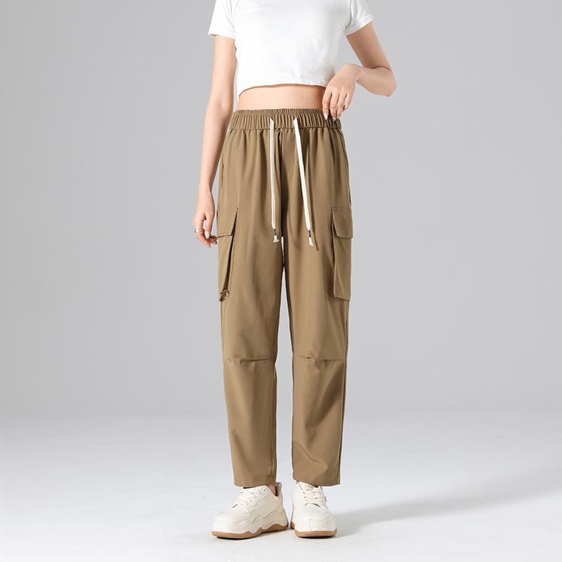 New Summer Quick Dry Cool Leg Pants Casual Loose Pants for Men and Women