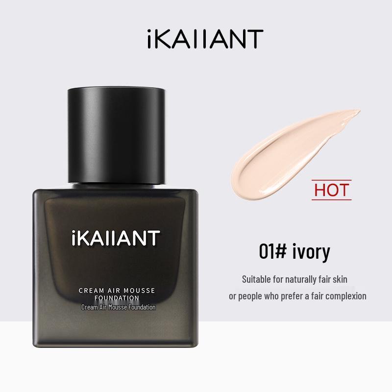 Kelandai Flawless Matte Mousse Foundation for Dry & Oily Skin - Long-Lasting, Brightening Makeup Base. 38g