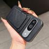 Google Pixel 10Pro XL Pindun Leather Case: Magnetic Card Holder with 9 Card Slots & Wireless Charging
