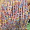 Natural Stone Morganite Transparent Round Beads for DIY Jewelry Accessories, Hot-Selling Semi-Finished Style.