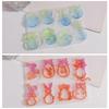 Creative Easters Themed Silicone Earring Mold Personalized Jewelry Making Mould Easy Demold Earwear Epoxy Resin Molds