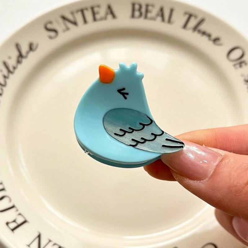 Mini Birds Chicken Hair Claw Tiny Ctue Suitable For Bangs Hair Claw Clips Hair Accessories For Women Girls StyleK