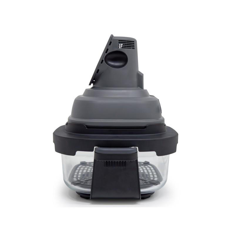 Schneider - Crispi - Or - Gris - Friteuse à Air Panoramique 1500w - 2 Bacs Verre