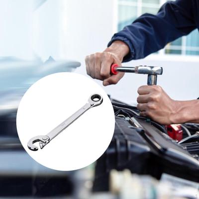 Knarrenschlüssel 72 Zähne Stahl Mehrzweck Wartung Schnell Sanitärinstallation für Fahrrad