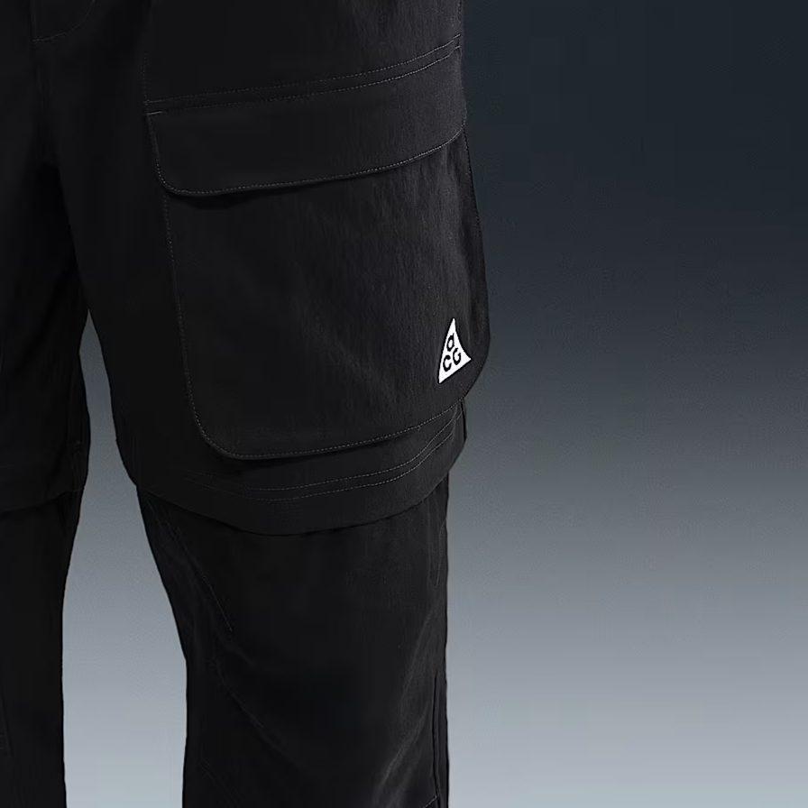 Nike ACG Cargo kalhoty Pánské Černé Střední HV0592-010