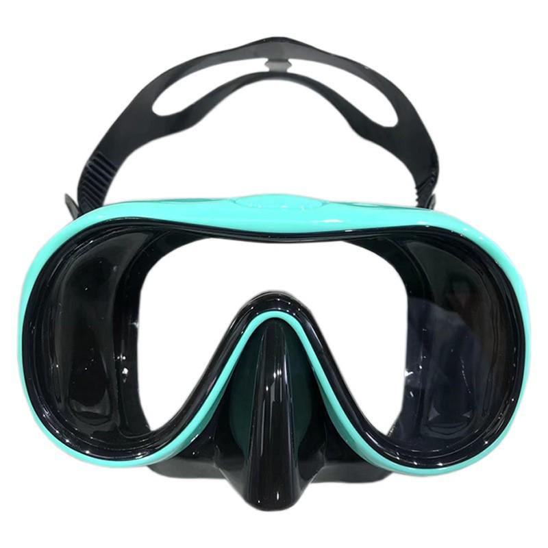 

High-Definition Large Frame Adult Diving Mask with Tempered Glass & Liquid Silicone. One Size