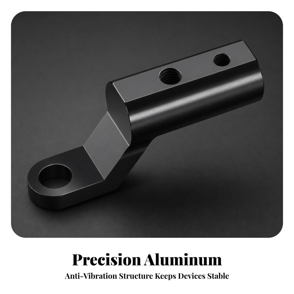 Rearview Mirror Extension Bracket Universal Fit for Motorcycles