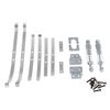 Rear Axle Fixed Component Shock Absorber Spring Plate for MN82 LC79 Metal Upgrade Parts Kit RC Car OP Accessories Truck Buggy