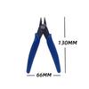 10PCS 170 Model Scissors Blue Diagonal Pliers Electronic Pliers Plastic Water Nozzle Pliers Electronic Cutting Nozzle Pliers