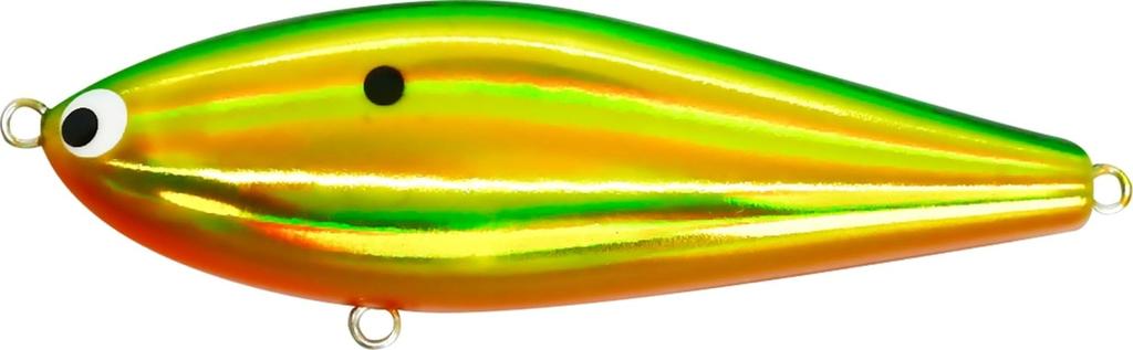 POZIDRIVEGARAGE Swimbait Zigzag Bait 80S 80mm 17g Green Gold #15