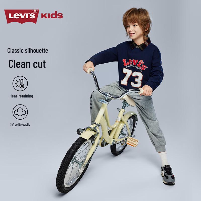 Levi's Kids' Fleece Lined Long Sleeve Sweatshirt