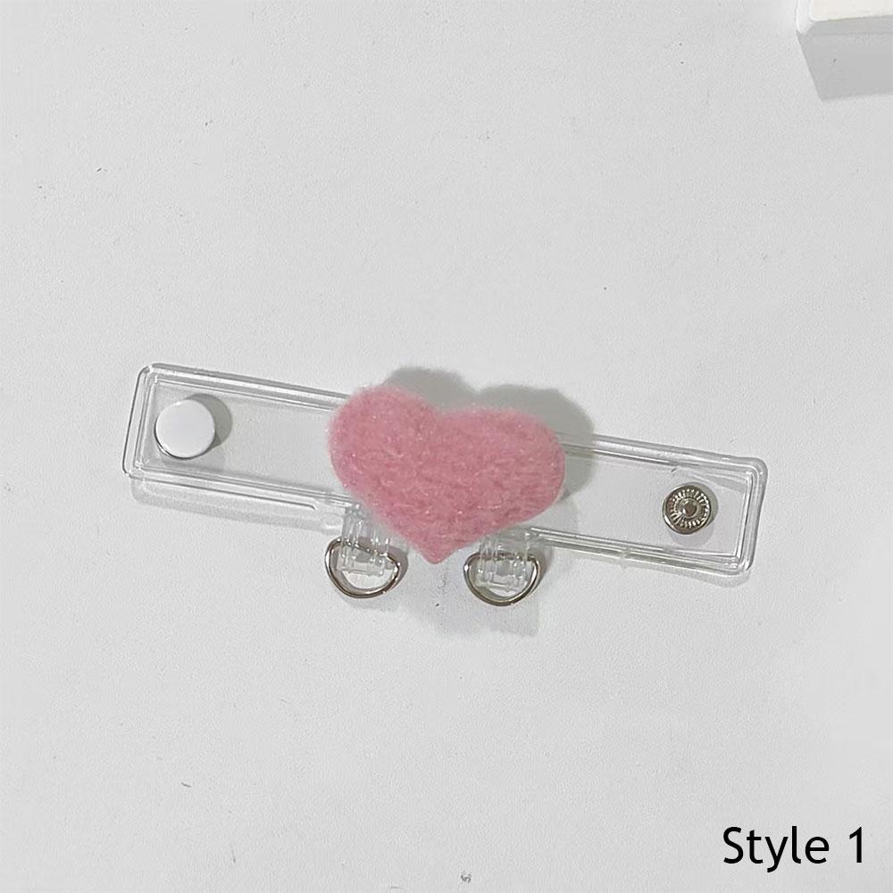 

Plush Cartoon Doll Extension Buckle D-Type Star Heart Wing Backpack Buckle Bag Hanging Buckle Pain Bag Strap Decor Accessories
