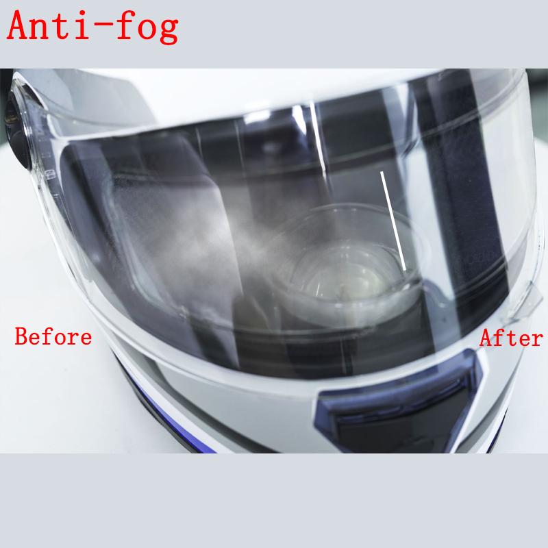 2 pz. Pellicola Antipioggia Antiappannante Resistente Nano Per Casco Norisck Casco F1 Casco Bell Pod Atv Cf Moto