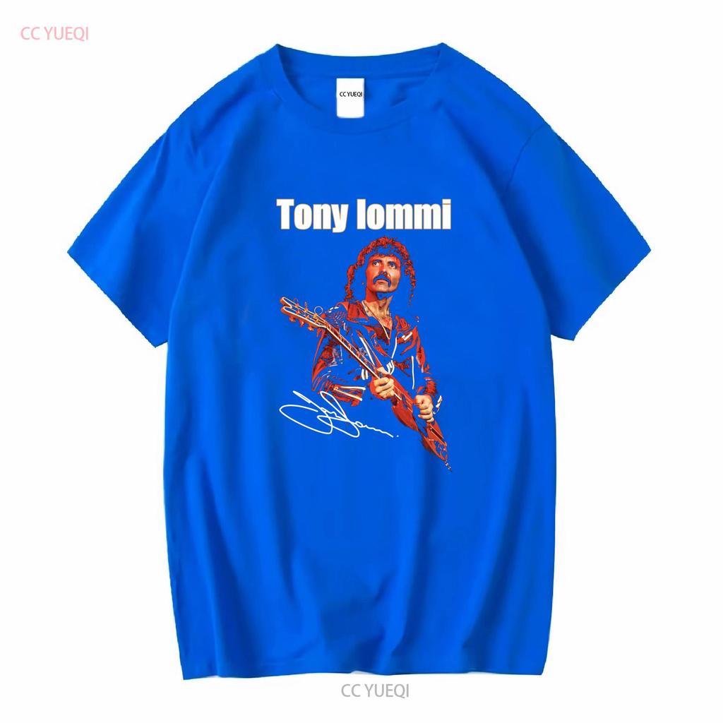 New Popular Tony Iommi Tour For Fans All Size T Shirt 1N3340 Long Sleeves Vintage Washed Streetwear Unisex Stylish Breathable