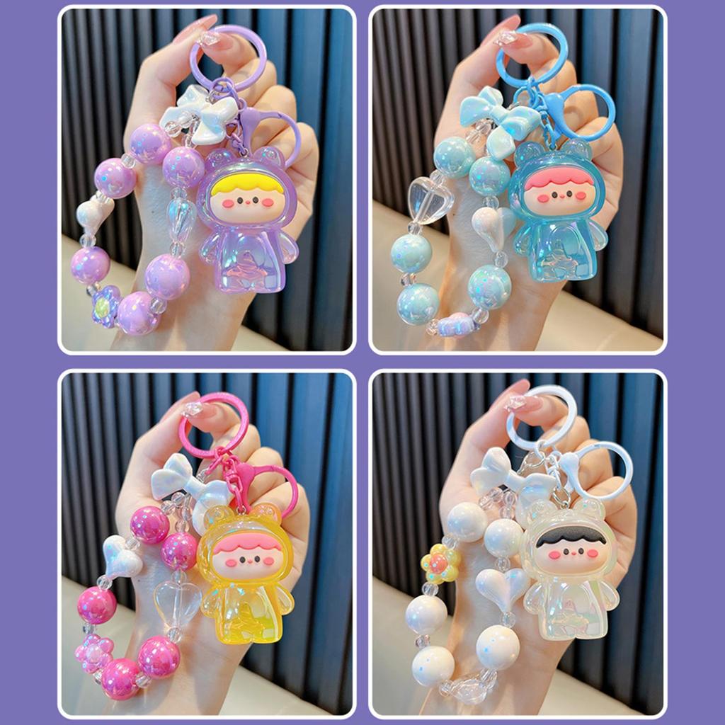 Metall Schlüsselanhänger Niedlicher Farbwechselnder Frosch Acryl Schlüsselanhänger Weihnachtsgeschenk für Männer Frauen Jungen Mädchen