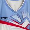 Li-Ning Summer Quick-Dry Comfortable Fashion Badminton Shirt Men Tops White AAYV023-2
