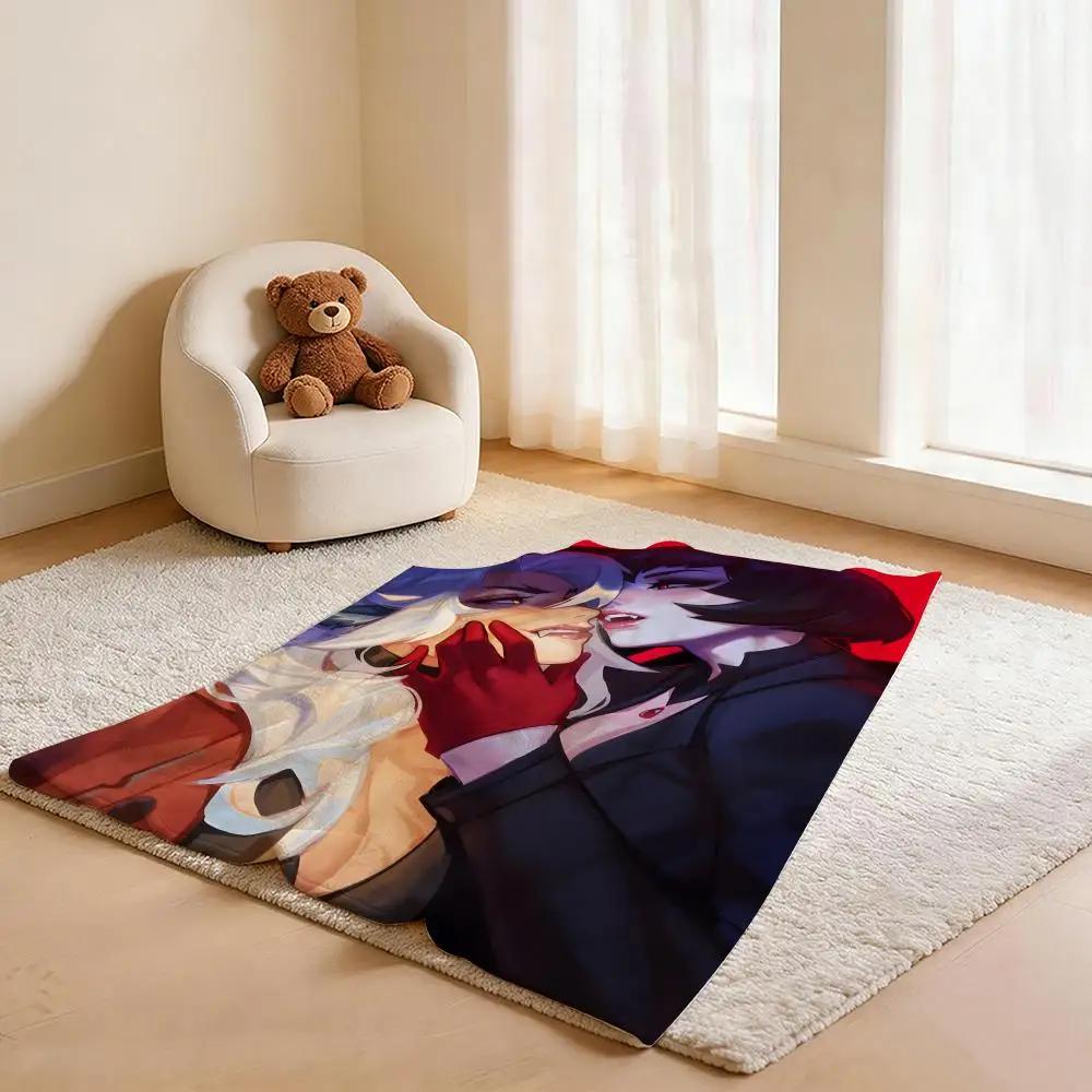 Game D Deadlock Throw Soft Warm Flannel Fleece Throw Blanket for Sofa Bed Travel Home