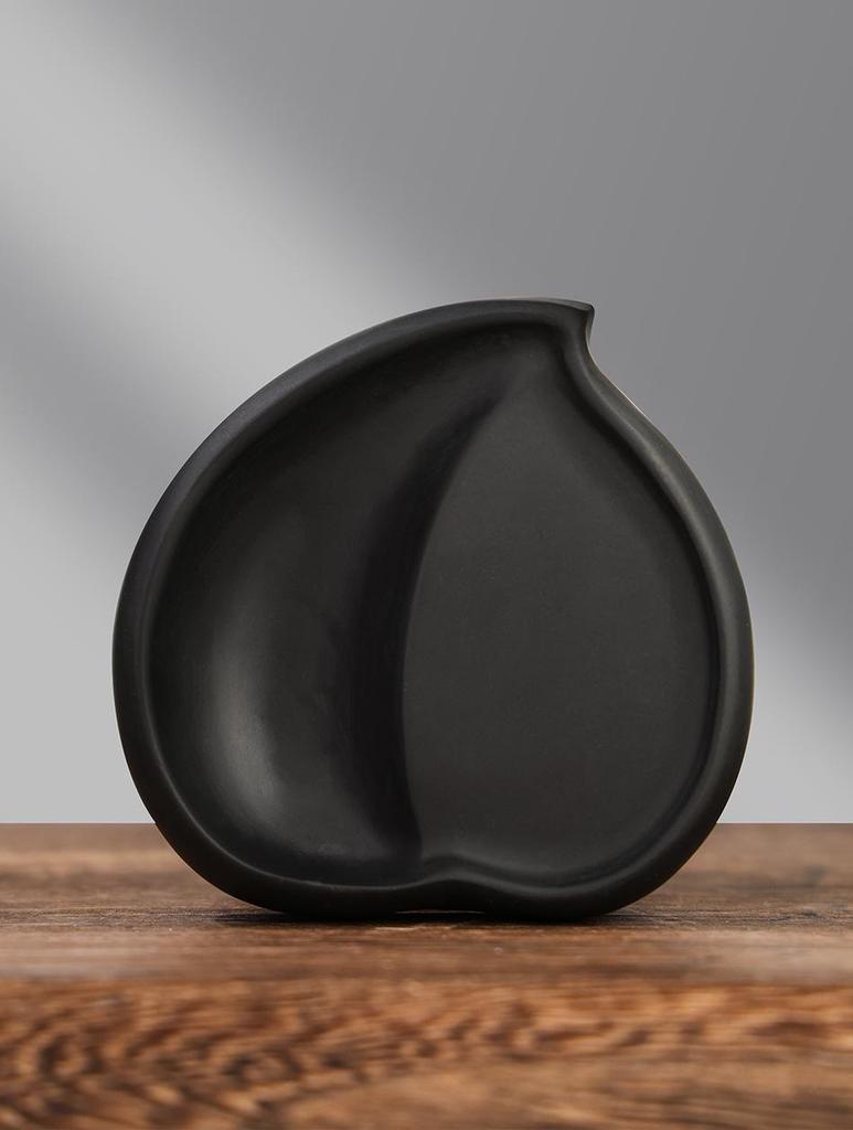 Peach Heart Inkstone - Anti-Drying Calligraphy & Chinese Painting Practice Tool