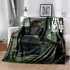 Lost Flannel Blanket Soft Warm All-Season Throw, Design for Camping, Car Travel, Hiking Sofa, Bed, Office Perfect Gift for Parties