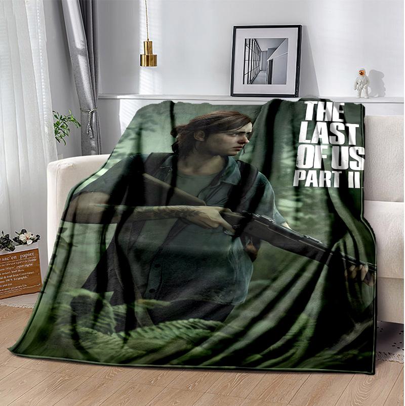 Lost Flannel Blanket Soft Warm All-Season Throw, Design for Camping, Car Travel, Hiking Sofa, Bed, Office Perfect Gift for Parties