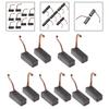 10pcs Carbon Brushes Motor Brush For Common Electric Replacement For Angle Grinder Power Tool Accessories 7x8x19mm