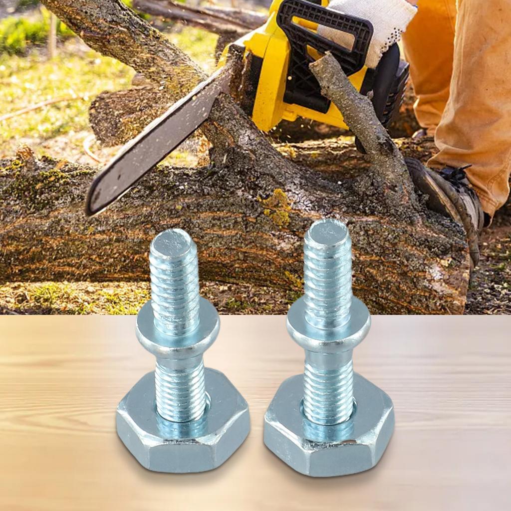 2 Pair Bar Studs & Nuts for MS170/MS180/MS210/MS230/MS250 Chainsaw Systems