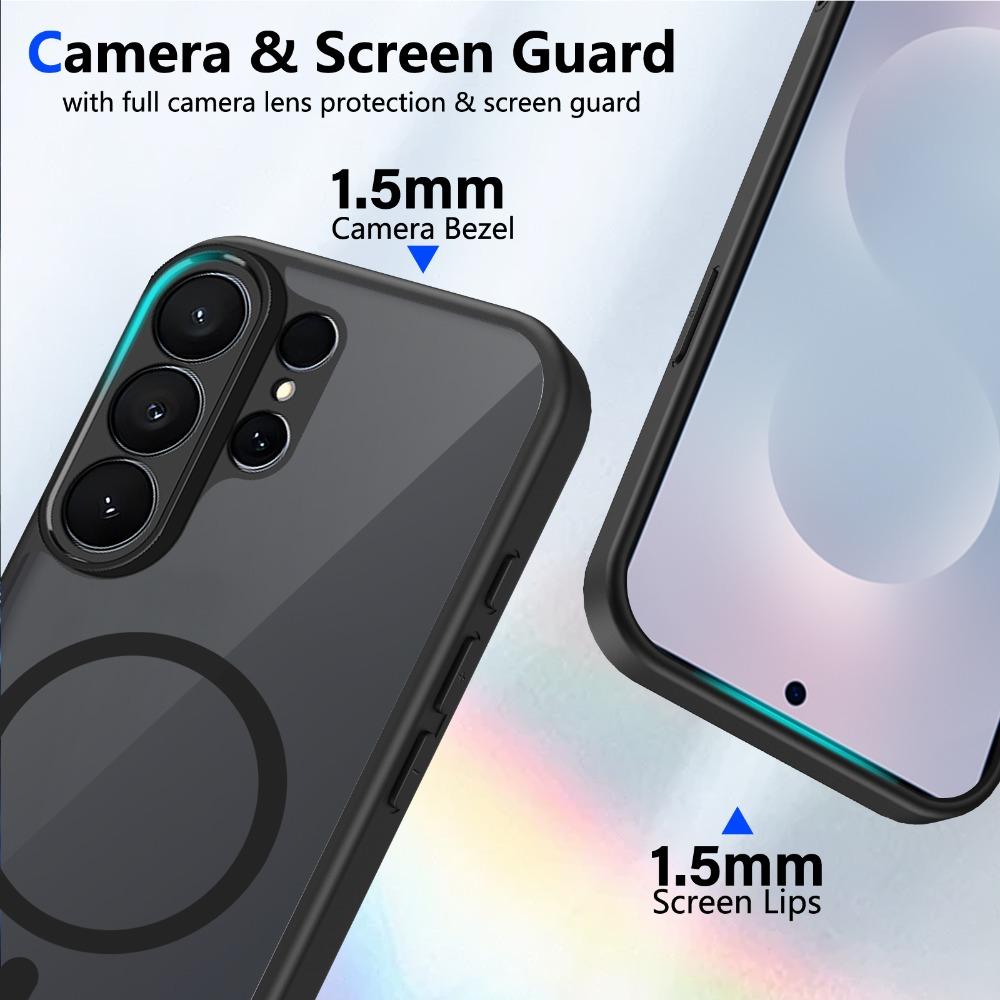 Luxury For Magsafe Shockproof Protector Hard Cover Cases Matte S26Ultra Magnetic Phone Case For Samsung S26 Plus S 26 Ultra