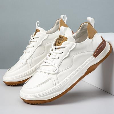 Men's Shoes New Versatile Trend Little White Shoes Men's Four-season Breathable Deodorant Men's Casual Board Shoes