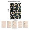 Transparent Jewelry Storage Book with Zipper Clear Pockets Thickened PVC Jewelry Holder Prevents Jewelry from Tangling Damage