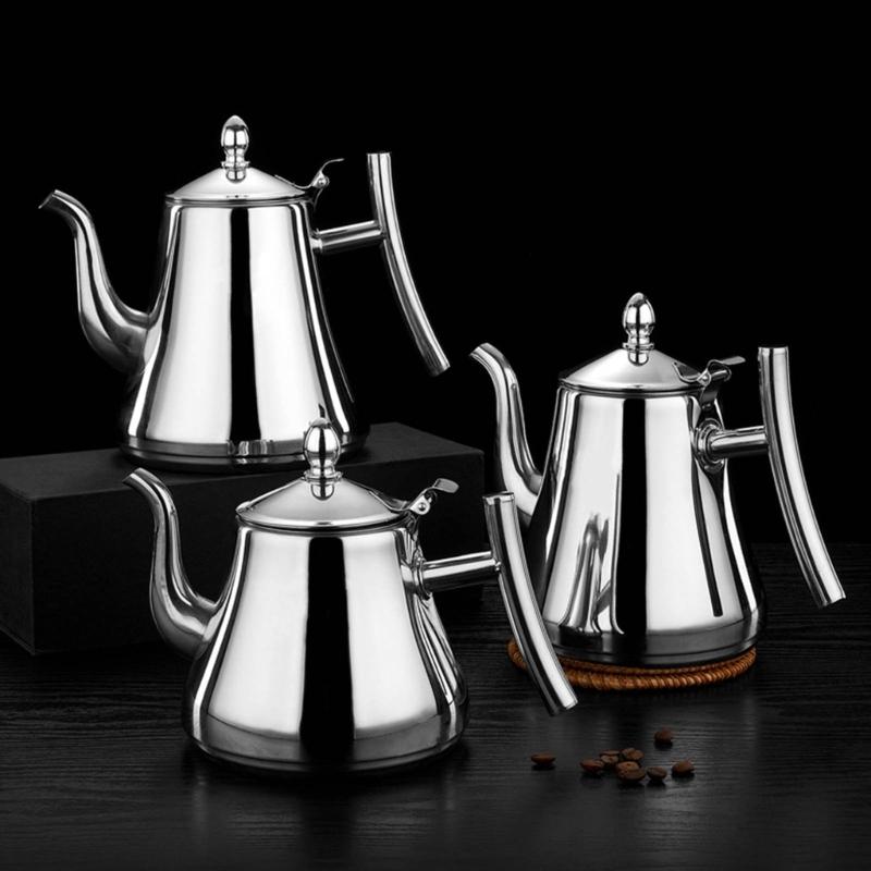 Water Kettle Stainless Steel Material Gooseneck Tea Pot for Pour Over and Tea