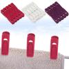10pcs Storage Bathroom Hat Closet Non-slip Dress Rack Velvet Hangers Clips Hanging Hooks Coat Holder